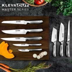 Professional KlevaCut® Master Series 8 Piece Knife Set "MAGNIFICENT!" - Kleva Range -Home Living Store 00 8PieceSet