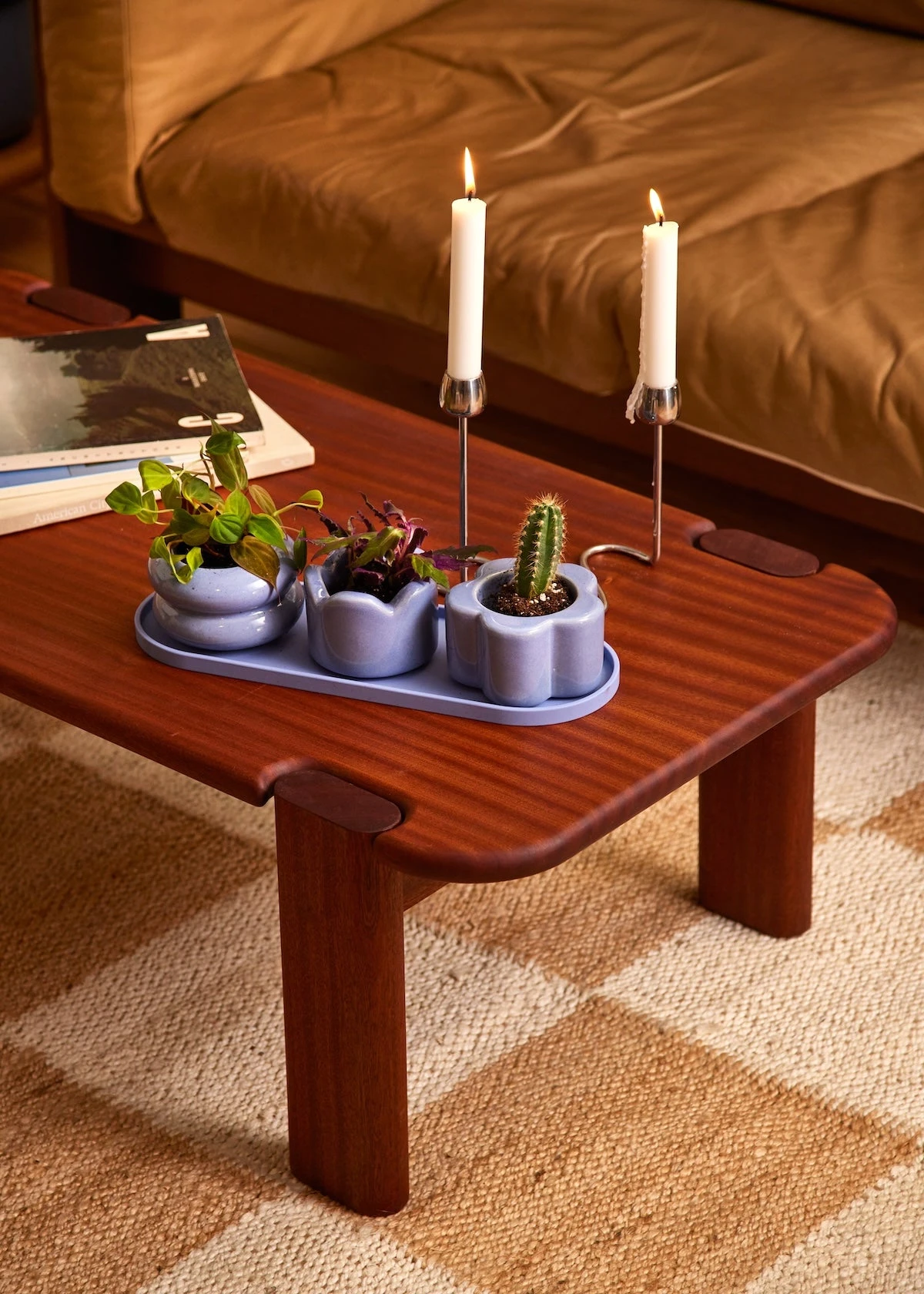 Mini Planter Trio, Cornflower 11 Mini Planter Trio, Cornflower - Image 9