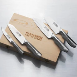 KlevaCut® LIMITED EDITION 4 Piece Premium Knife Set With BONUS Bamboo Case - Kleva Range -Home Living Store 4 Piece Premium Knife Set thumbnail 04