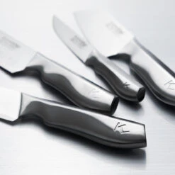 KlevaCut® LIMITED EDITION 4 Piece Premium Knife Set With BONUS Bamboo Case - Kleva Range -Home Living Store 4 Piece Premium Knife Set thumbnail 05 1