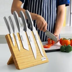 KlevaCut® Professional Chef 3pc Knife Set + $130 FREE Gifts + Lifetime Guarantee! - Kleva Range 17 KlevaCut® Professional Chef 3pc Knife Set + $130 FREE Gifts + Lifetime Guarantee! - Kleva Range -Home Living Store BambooKnifeBlock08 2x 47810c35 93da 487c 9bea 2e1a6fcbd01d