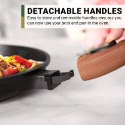 Diamond Earth® StackSmart With Detachable Handles 6pc Cookware Set - Buy One GET ONE FREE! - Kleva Range -Home Living Store DE StackSmart thumbnail 10