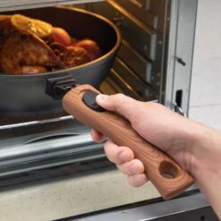 Diamond Earth® 28cm Deep Pan With Detachable Handle - Kleva Range -Home Living Store DeepPanwithDetachableHandleLifestyle 13