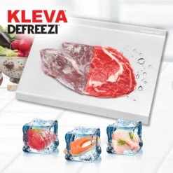 Defreezi® Defrosting Tray De-Thaw Meat + Frozen Food Up To 5x Faster! - Kleva Range
