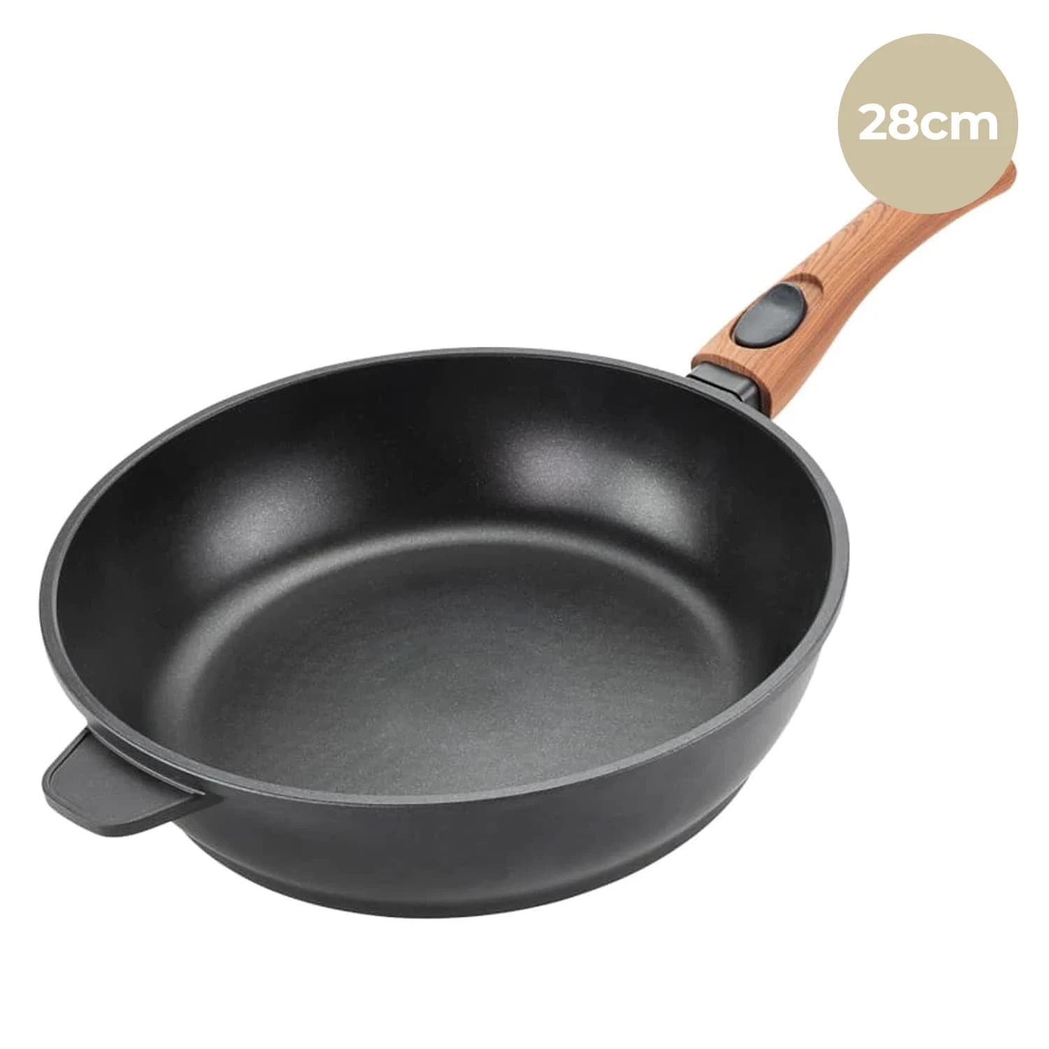 Diamond Earth® 28cm Deep Pan With Detachable Handle - Kleva Range