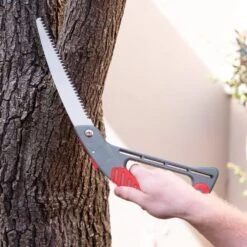 Foldable Pruning Saw - Tough High Carbon Steel Blade With Triple Bevel Teeth - Kleva Range -Home Living Store FoldablePruningSawLifestyle05