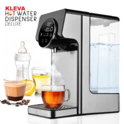 Kleva New Instant Hot Water Dispenser Deluxe With 7 Temp Presets Plus Water Filter - Kleva Range