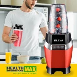 Health Hurricane Max™ Powerful 1000W Blender With Dual Cups For On-the-Go Nutrition - Kleva Range