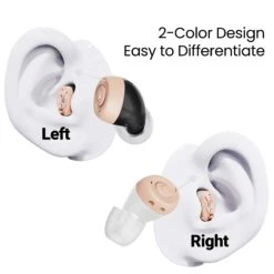 Kleva HearClear Mini Rechargeable Hearing Sound Amplifier + FREE Zoom Vision - Kleva Range -Home Living Store HearClear B W Thumbnails 6