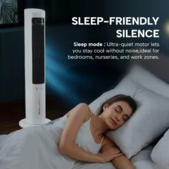 Kleva® Ice Tower Fan – Electric Bladeless Portable Air Cooling Fan - Kleva Range -Home Living Store Ice tower thumbnails 03