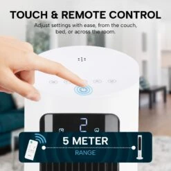 Kleva® Ice Tower Fan – Electric Bladeless Portable Air Cooling Fan - Kleva Range -Home Living Store Ice tower thumbnails 06