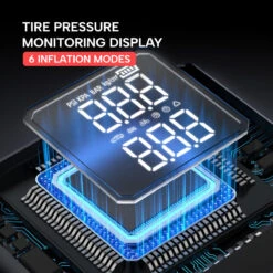 Kleva 6-in-1 Car Jump Starter & Air Compressor 6000mAh Power Bank - Kleva Range -Home Living Store Jump Starter New model thumbnail 05