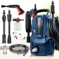 KRAPOF® Mini Electric Pressure Washer - Suitable For Any Household Or Apartment - Kleva Range -Home Living Store KLEVAMINIPRESSUREWASHER Hero Thumbnail 03