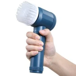 KRAPOF® Electric Cordless Mini Compact Tough Scrub With 4 Replaceable Cleaning Heads - Kleva Range -Home Living Store KlevaToughScrub Thumbnail 23