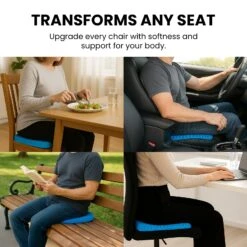 KLEVA® Easy Seat - Comfortable & Supportive Soft Cooling Gel Cushion Sitter - Kleva Range -Home Living Store Kleva Easy Seat thumbnail 04 updated