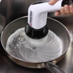 KRAPOF® Electric Cordless Tough Scrub Excel With 7 Replaceable Cleaning Heads - Kleva Range -Home Living Store KrapofToughScrubExcel Thumbnails 03