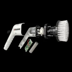 KRAPOF® Electric Cordless Tough Scrub Excel With 7 Replaceable Cleaning Heads - Kleva Range -Home Living Store KrapofToughScrubExcel Thumbnails 08