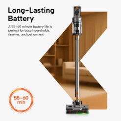 KRAPOF® Auto Clean Power Q3 Stick Vacuum With Self-Emptying System - Kleva Range -Home Living Store Krapof AutoClean PowerQ3 thumbnail 04 4fc65648 51f4 434b a326 653bb5fea401