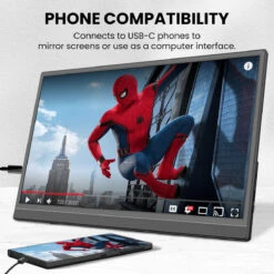 Kleva Portable 15.6" Screen Extender Portable Monitor For Laptop, PC, MacBook, Switch & IPhone - Kleva Range -Home Living Store Laptop Extender Stand Thumbnail 10