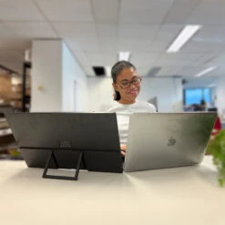 Kleva Portable 15.6" Screen Extender Portable Monitor For Laptop, PC, MacBook, Switch & IPhone - Kleva Range -Home Living Store Laptop Extender Stand Thumbnail 14