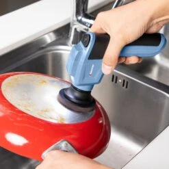 KRAPOF® Electric Lumi Scrub Pocket Cleaner With 5 Replaceable Cleaning Heads - Kleva Range -Home Living Store LumiscrubLifestyleThumbnail02