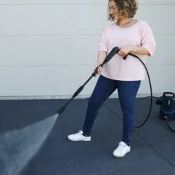 KRAPOF® Mini Electric Pressure Washer - Suitable For Any Household Or Apartment - Kleva Range -Home Living Store MiniPowerWasher Thumbnails Lifestyles 05