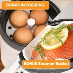 KLEVA® One Button 10-in-1 Cooker TV Special + BONUS Gifts + FREE Recipe EBook - Kleva Range -Home Living Store OneButtonCooker Steamer Thumbnail 1