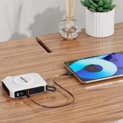 Onetutch PowerPlus 4-in-1 MagSafe Power Bank & Laptop Travel Charger With 3 Adapter Plug - Kleva Range -Home Living Store Onetutch Laptop Designed Thumbnail 5