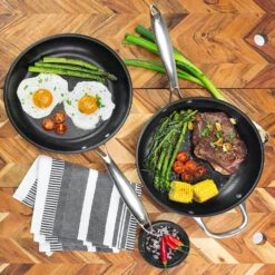 Premium Non-Stick Perfect Pro Pan™️ 26+28cm Set - Buy One Get A Bigger One FREE! - Kleva Range 19 Premium Non-Stick Perfect Pro Pan™️ 26+28cm Set - Buy One Get A Bigger One FREE! - Kleva Range -Home Living Store PPP Hero 20
