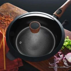 Diamond Earth® 28cm Deep Pan With Detachable Handle - Kleva Range -Home Living Store Pan Thumbnails Disclaimer 02