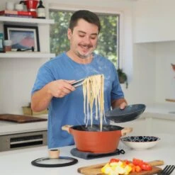 NEW Red Earth™ Premium Cookware 7pc Set + Mighty Mix™ 3-in-1 Blender Set + FREE E-BOOK - Kleva Range -Home Living Store RedEarth Lifestyle Thumbnail 20