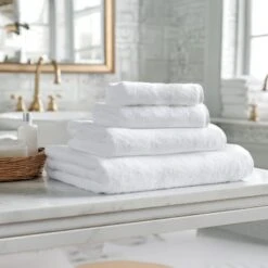 Buy 1 Get 1 FREE Luxurious Indulgence™ Premium Bath Towel Set - Wrap Yourself In Elegant Spa-Level Softness - Kleva Range -Home Living Store SSP Towel Set Thumbnail 07