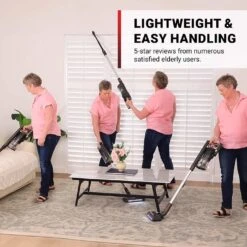 KRAPOF® Super Slim Power Vac Cordless Stick Vacuum + Extra FREE Second Battery - Kleva Range -Home Living Store SlimVac DesignThumbnail 01