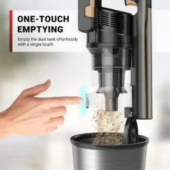 KRAPOF® Super Slim Power Vac Cordless Stick Vacuum + Extra FREE Second Battery - Kleva Range -Home Living Store SlimVac DesignThumbnail 08