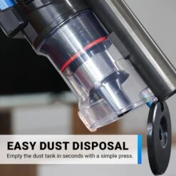 KRAPOF® Super Slim Lite Vac Cordless Stick Vacuum - Kleva Range -Home Living Store Slim lite Vac Thumbnail 03