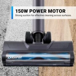 KRAPOF® Super Slim Lite Vac Cordless Stick Vacuum - Kleva Range -Home Living Store Slim lite Vac Thumbnail 04