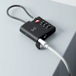 Kleva TSA LockSmart Travel Tag Bluetooth Tracker For Apple Find My + FREE Travel Tips Ebook - Kleva Range -Home Living Store SmartTag Thumbnail 04