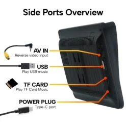 7" HD Touch Portable Kleva SmartPlay + FREE Rear Camera & Audiopods - Kleva Range -Home Living Store Smartplay 7inch rear cam thumbnail 03