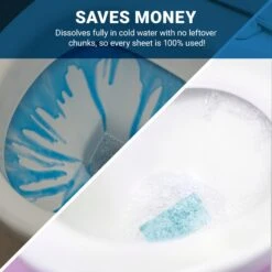 Kleva Toilet Deep Cleaning Sheets - Kleva Range -Home Living Store Toilet Sheets Cleaner Thumbnails 03