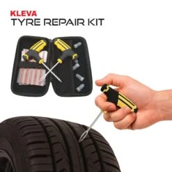 KLEVA® Road Rescue Emergency Tyre Repair Kit - Kleva Range