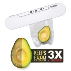 Kleva® Vac Seal & Save Food Saver Vacuum Sealer + FREE Sealer Bags Rolls - Kleva Range -Home Living Store VacSeal Save Thumbnails 05