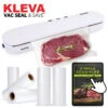 Kleva® Vac Seal & Save Food Saver Vacuum Sealer + FREE Sealer Bags Rolls - Kleva Range -Home Living Store VacSeal Save Thumbnails 08