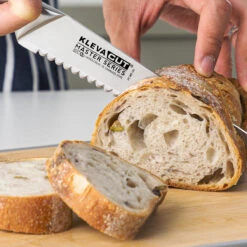 KlevaCut® Master Series Double-Edge Serrated Bread Knife - 20cm - Kleva Range -Home Living Store bread knife thumbnail 04