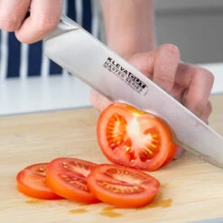 KlevaCut® Master Series 6pc Knife Set + Sharpener + Choice Of Knife Block Or Gift! - Kleva Range -Home Living Store chef knife thumbnail 04 64e8acb4 ca7e 460f bd47 0a7146d3940b