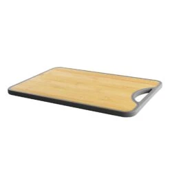 Double Sided Bamboo + Marble Look Chopping Board! - Kleva Range -Home Living Store double sided cutting board bamboo serving platter