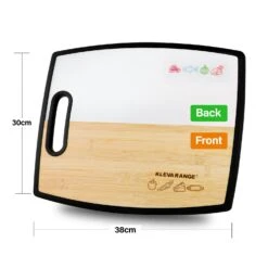 Large Double Sided Chopping Board - No More Cross Contamination - Kleva Range -Home Living Store dual sided chopping baord ce84d969 7325 4bc9 bd6d 5a267b55863c