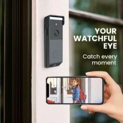 KLEVA® Security Wireless Video Doorbell Dual 1080p HD Camera - Kleva Range -Home Living Store dualcamdoorbelldesignedthumbnails 08 d24c5180 d237 4109 8eec f32b97efd438
