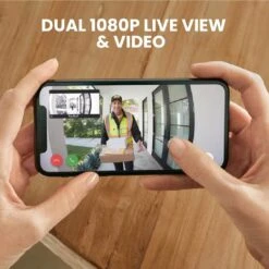 KLEVA® Security Wireless Video Doorbell Dual 1080p HD Camera - Kleva Range -Home Living Store dualcamdoorbelldesignedthumbnails 11 738c489f 7866 401b b764 8f59f1539e49