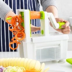 Sumo Spiralizer + 4 Interchangeable Blades - Create Vegetable Pasta In Seconds! - Kleva Range