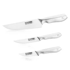 KlevaCut® Master Series New 3pc Knife Set - Chef, Utility + Paring Knives - Kleva Range